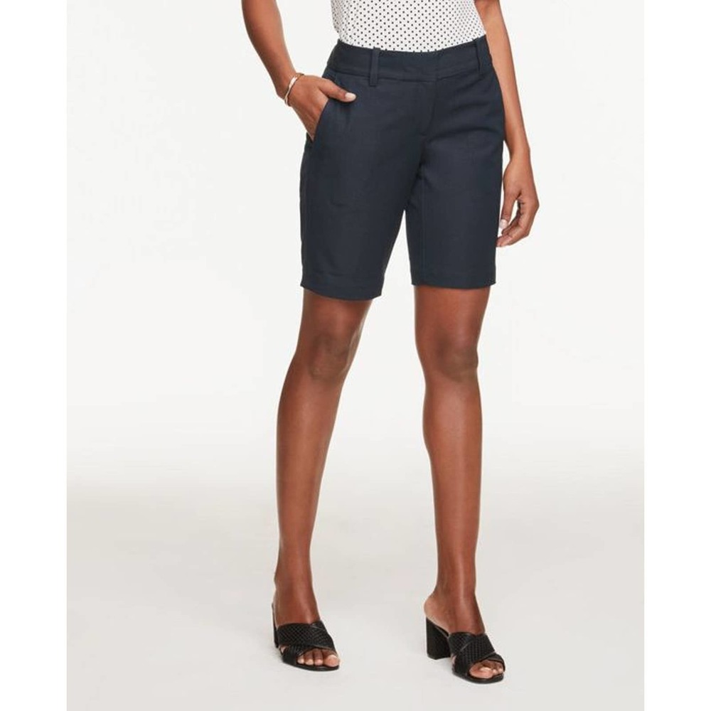 NWT Ann Taylor size 2 Shorts Polished Denim 10”